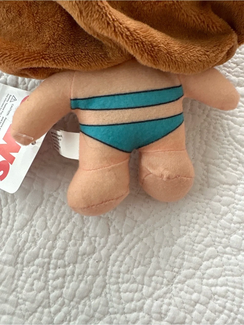 NWT Chrissie Watkins from Jaws 7 inch plush doll.Manufactured by the Toy Factory